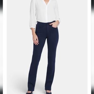 Nyd jeans relax ankle trousers oxford navy lift tuck technology  sz8 new